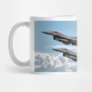 F16 Fighting Falcon Warhawks Mug